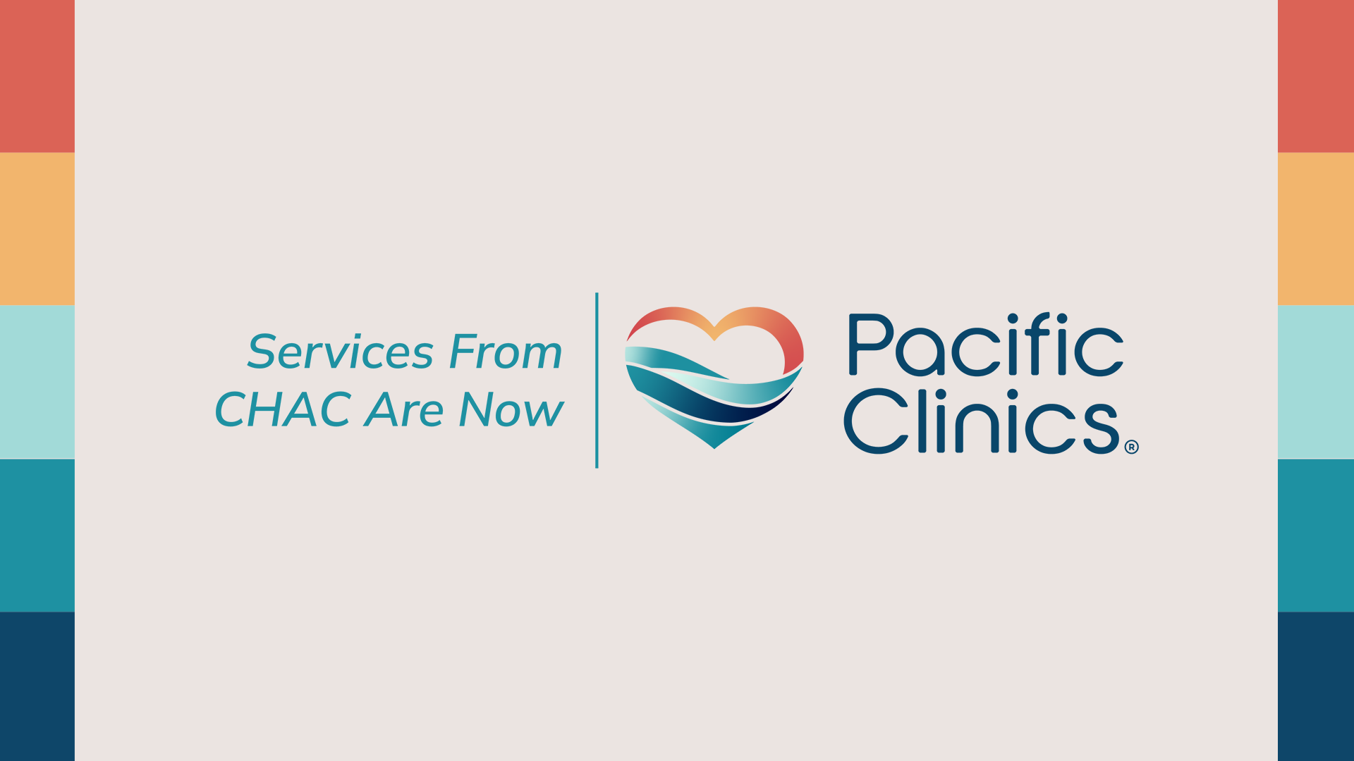 CHAC now Pacific Clinics